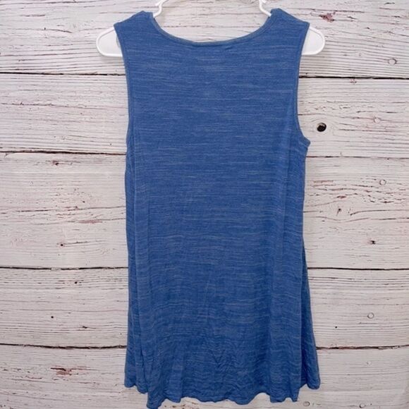 Wendy Bellissimo Blue Maternity Tank Top - Picture 5 of 6